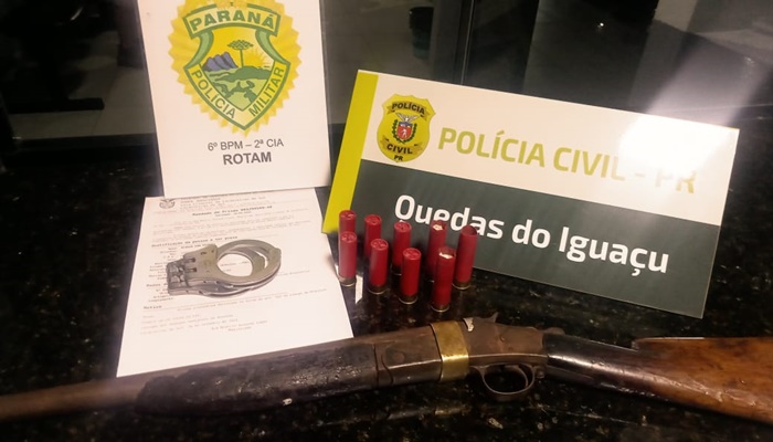 Quedas - Homem é preso no interior do município